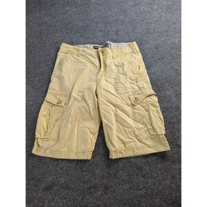 WearFirst Cargo Shorts Mens 31 Yellow